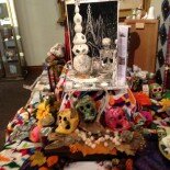 Collaborative Altar at Alfons Gallery. Photo taken By Ian